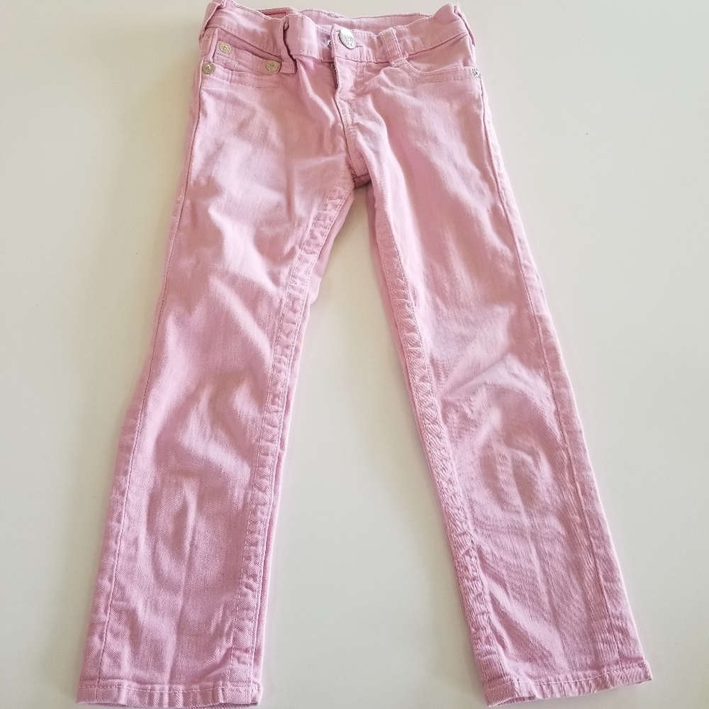 True Religion Girls pink jeans